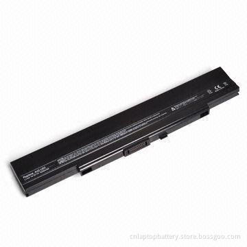 Notebook battery Replacement Laptop Battery for Asus U53, U52 Series, 8 Cells, Available in Black